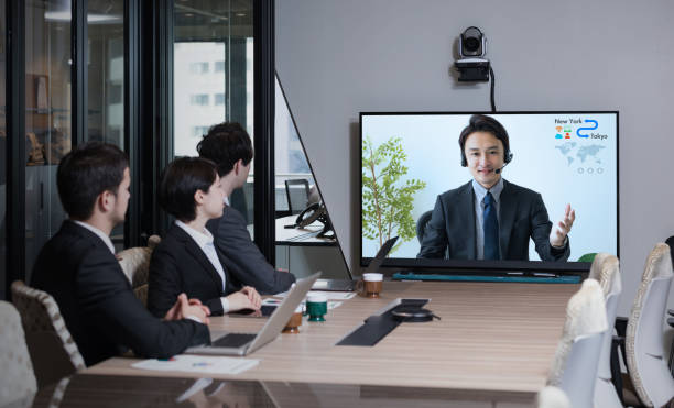 Video conference.